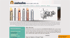 Desktop Screenshot of natashafintubes.com